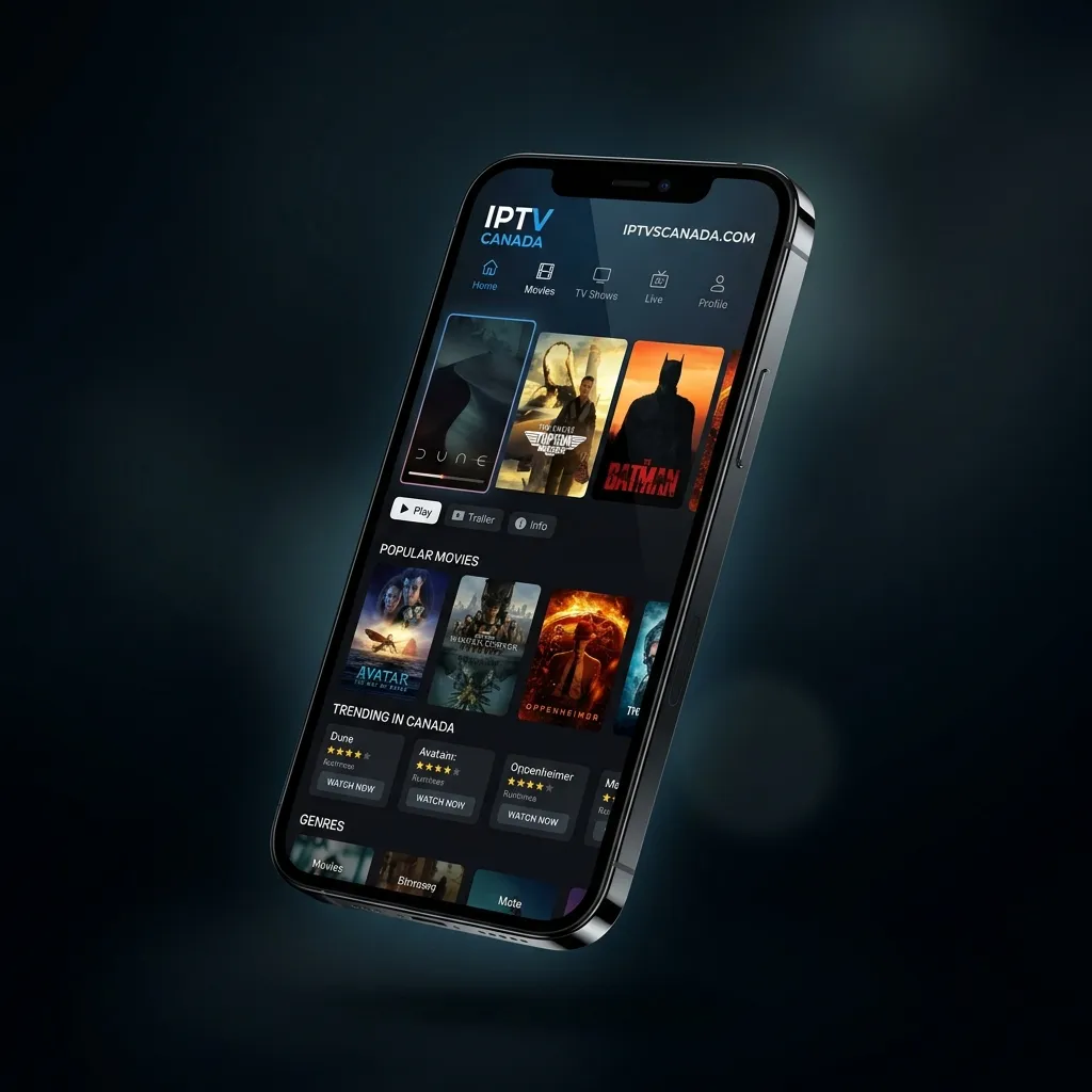 Honey Bee IPTV mobile app for iOS and Android